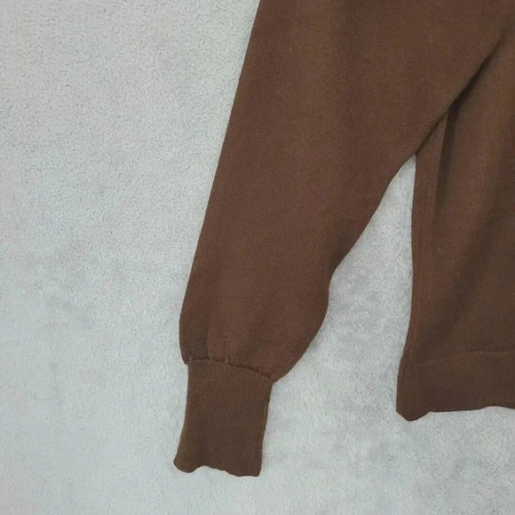 Vtg Lord Jeff Turtleneck Sweater Women's Large Made In USA 23PT - Picture 6 of 8